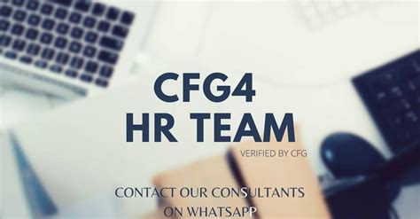 cfg4 malaysia|CFG4 HR Team .